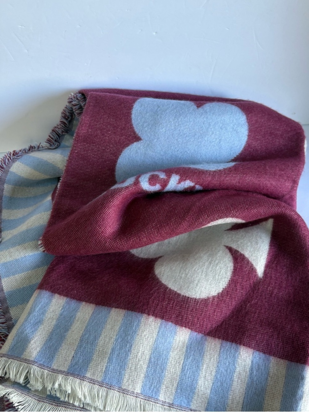 NWOT Anthropologie Woven Jacquard Patterned Throw Blanket - Picture 11 of 11